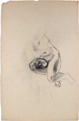 Тырса Николай Андреевич. Обнаженная сидя 